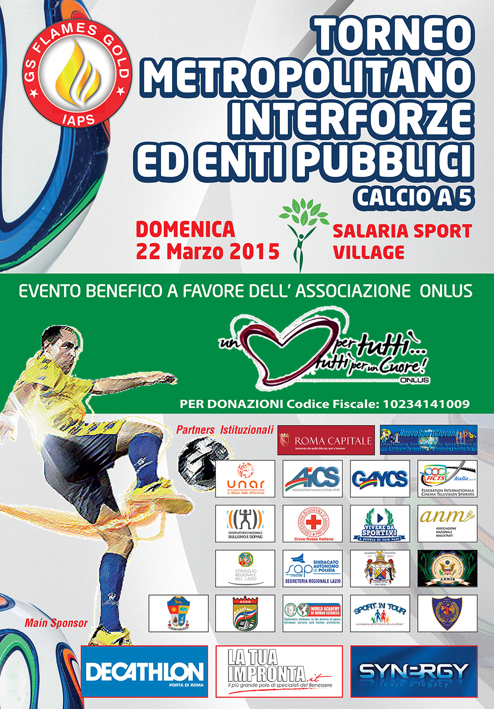 Torneo Interforze ed Enti Pubblici 22 Marzo 2015